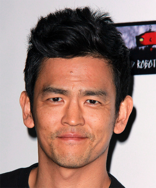 john cho spike hair