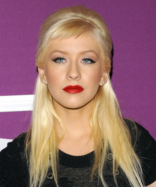 christina aguilera haircut. Christina Aguilera Hairstyle