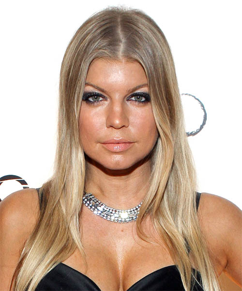 Long Straight Formal hairstyle: Fergie | TheHairStyler.com