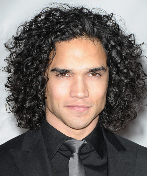 guys curly hairstyles. Long Hairstyles for men: Curly