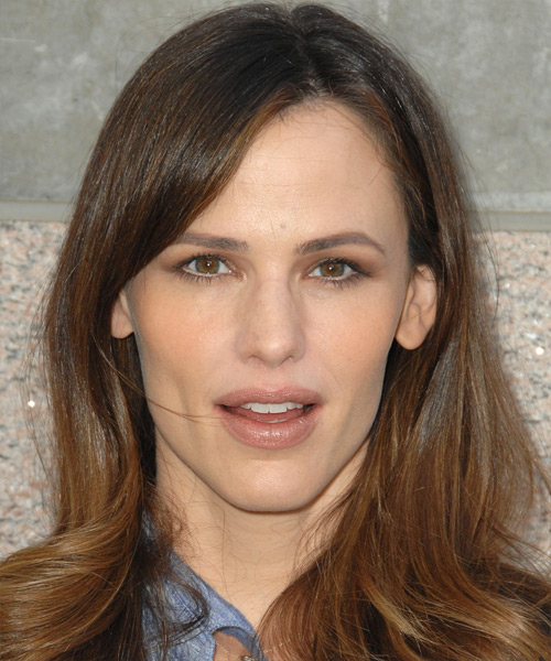 Jennifer Garner Long Straight Casual Hairstyle