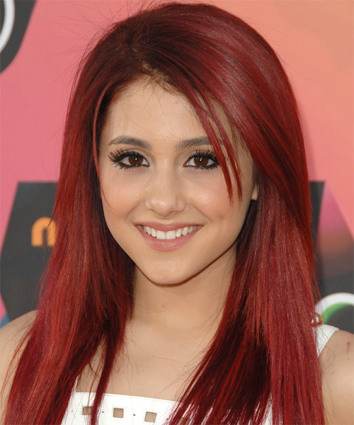 ariana grande brown hair. Ariana Grande Hairstyle