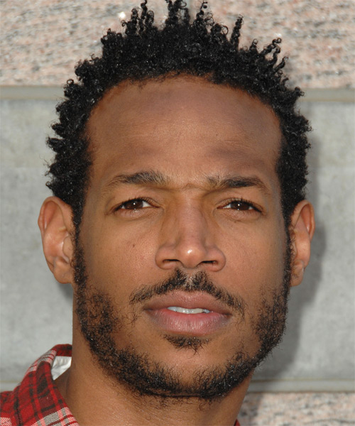 Marlon Wayans Short Curly Casual Hairstyle