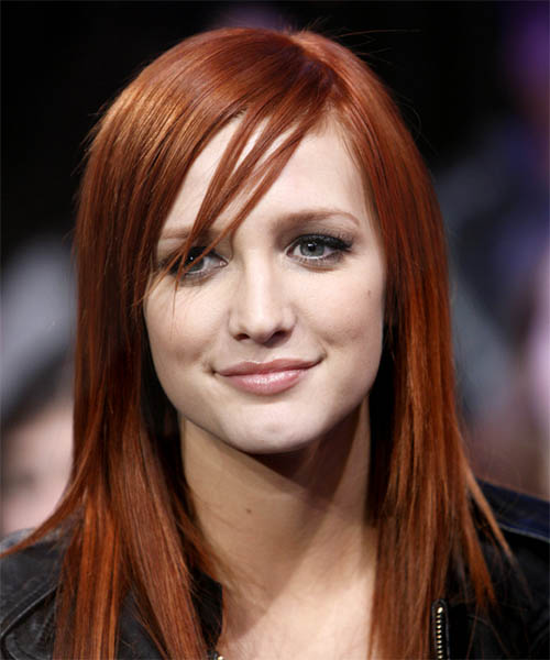 ashlee simpson layered hair