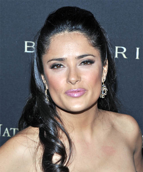 salma hayek hair styles