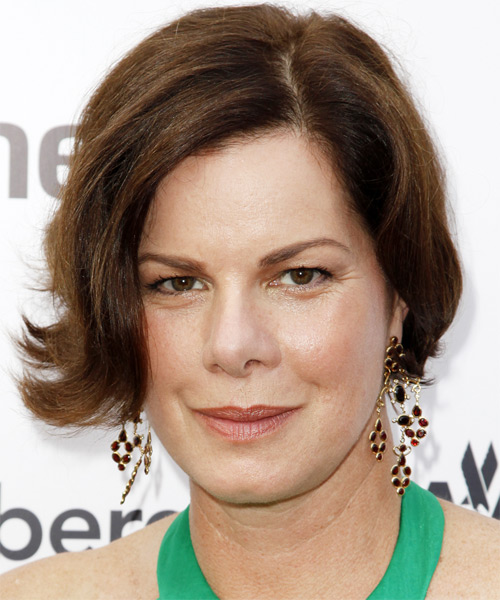 Marcia Gay Harden Short Straight Hairstyle