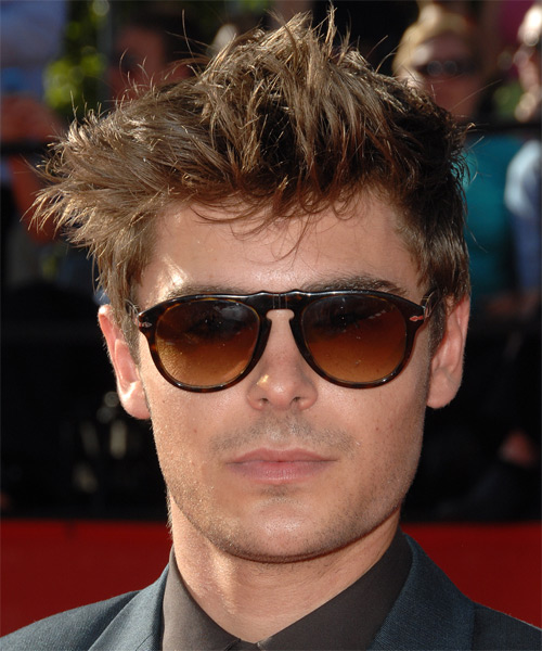 romantic hairstyle for the premiere of her boyfriend Zac Efron's movie