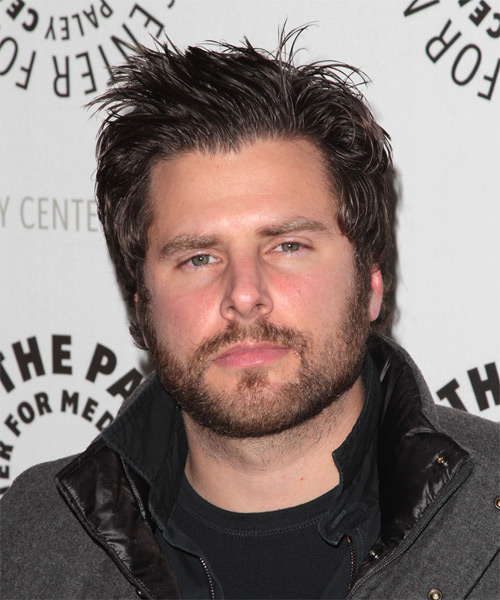 James Roday Short Straight Casual Hairstyle