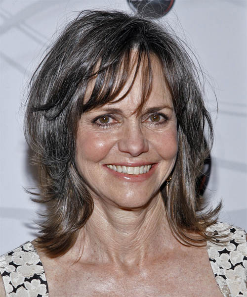 Sally Field Medium Straight Casual Hairstyle