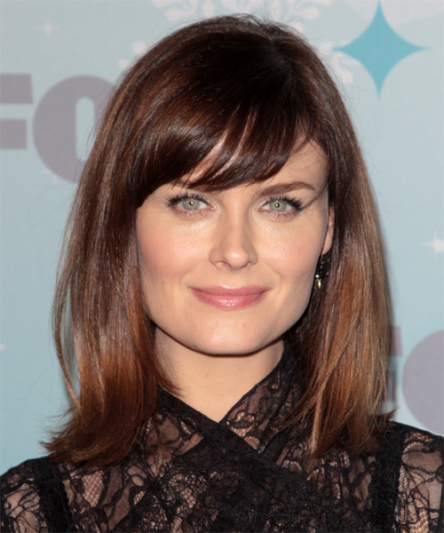 Emily Deschanel Hairstyle