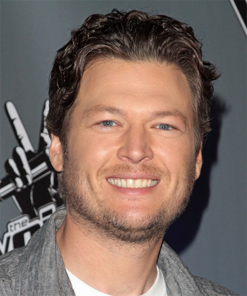 blake shelton long hair. Blake Shelton Hairstyle