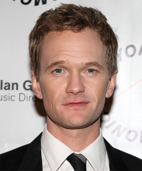 Neil Patrick <b>Harris Short</b> Straight Hairstyle - Dark Blonde - Neil-Patrick-Harris