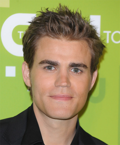 Paul Wesley Short Straight Casual Hairstyle - Light Brunette ...