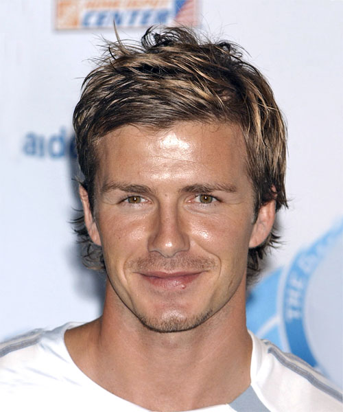 david beckham haircuts. David Beckham Hairstyle