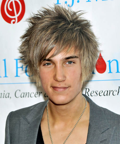 Fashion men's hairstyles for 2008. Short Straight Alternative hairstyle: CJ 