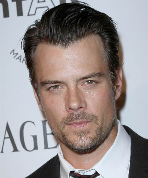 Josh Duhamel Short Straight Formal Hairstyle Dark Ash