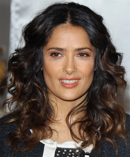 Salma Hayek Hairstyles in 2018