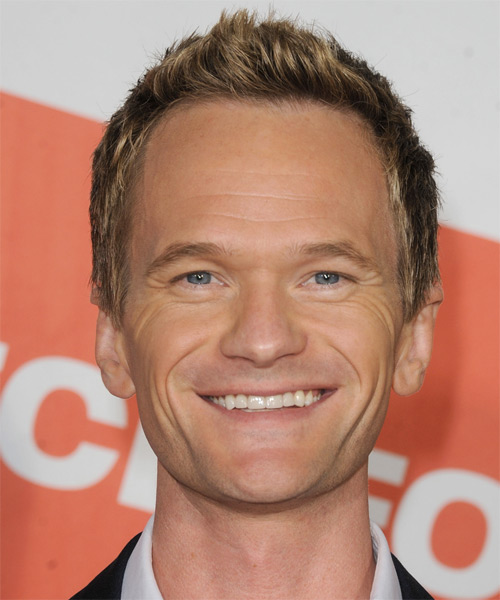 Neil Patrick <b>Harris Short</b> Straight Hairstyle - Dark Blonde (Golden) - Neil-Patrick-Harris