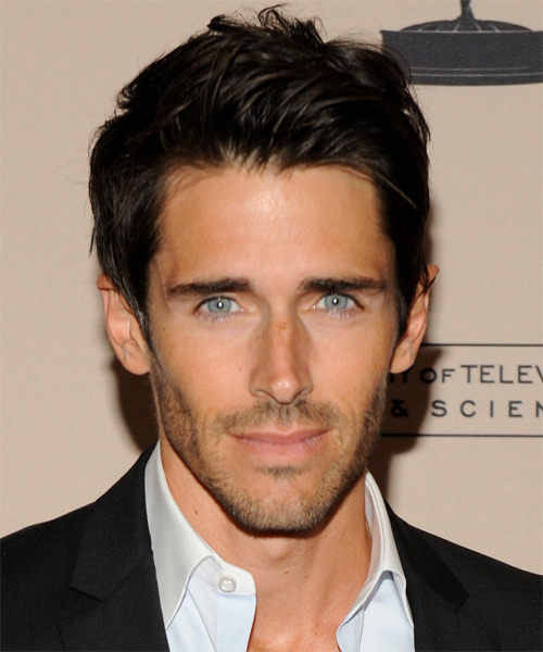 <b>Brandon Beemer</b> Short Straight Hairstyle - Black - Brandon-Beemer