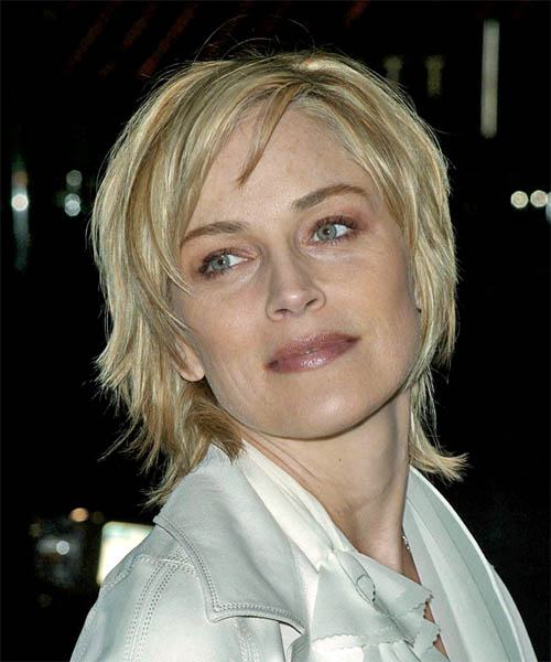 Sharon Stones Hairstyles