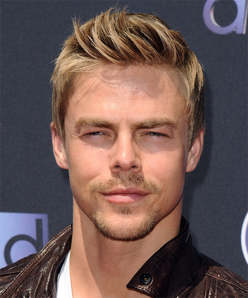 <b>Derek Hough</b> Short Straight Hairstyle - Derek-Hough