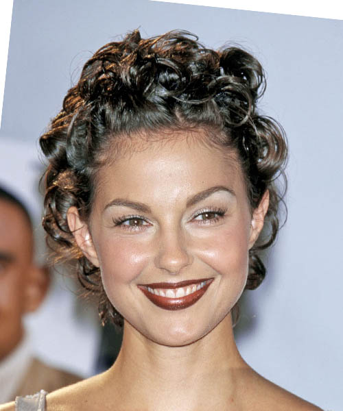 Ashley Judd Short Curly Formal Hairstyle