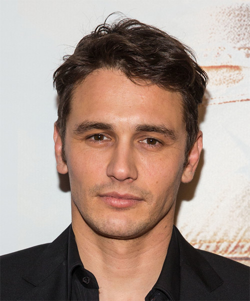 James Franco Short Straight Hairstyle - Medium Brunette