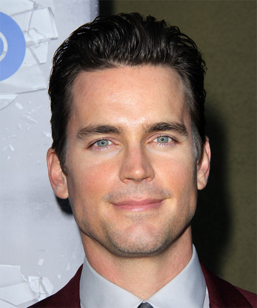 Matt Bomer Short Straight Formal Hairstyle - Dark Brunette ...