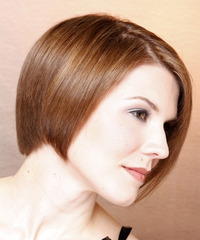 Formal Medium Straight Hairstyle - click to view hairstyle information