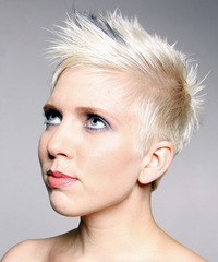 Alternative Short Straight Hairstyle - click to view hairstyle information