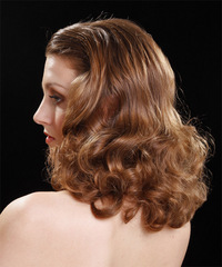 Formal Medium Curly Hairstyle - click to view hairstyle information