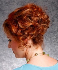 Formal Short Curly Hairstyle - click to view hairstyle information