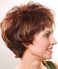 Casual Short Straight Hairstyle - click to view hairstyle information