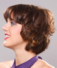 Formal Short Wavy Hairstyle - click to view hairstyle information