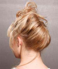Casual Updo Long Curly Hairstyle - click to view hairstyle information