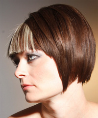 Alternative Medium Straight Hairstyle - click to view hairstyle information