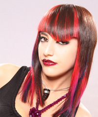 Alternative Long Straight Hairstyle - click to view hairstyle information