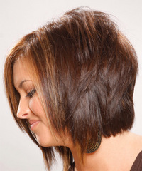Formal Medium Straight Hairstyle - click to view hairstyle information