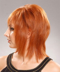 Formal Medium Straight Hairstyle - click to view hairstyle information