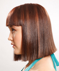 Formal Medium Straight Hairstyle - click to view hairstyle information