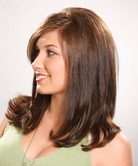 Formal Long Straight Hairstyle - click to view hairstyle information