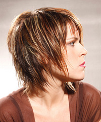 Alternative Medium Straight Hairstyle - click to view hairstyle information