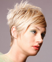 Alternative Short Straight Hairstyle - click to view hairstyle information