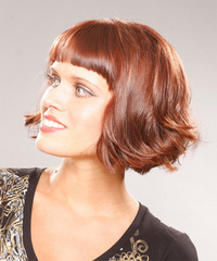 Casual Medium Wavy Hairstyle - click to view hairstyle information
