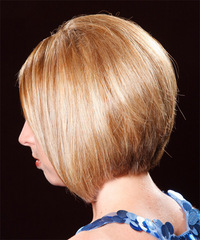 Formal Medium Straight Hairstyle - click to view hairstyle information