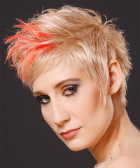 Alternative Short Straight Hairstyle - click to view hairstyle information