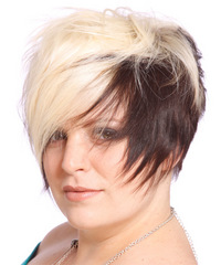 Alternative Short Straight Hairstyle - click to view hairstyle information
