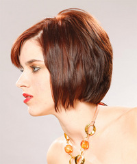Alternative Medium Straight Hairstyle - click to view hairstyle information