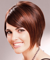 Formal Short Straight Hairstyle - click to view hairstyle information
