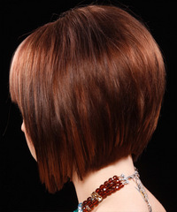 Formal Medium Straight Hairstyle - click to view hairstyle information